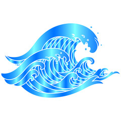 Obraz premium Luxurious vector background with elegant, flowing waves and premium gradient color transitions