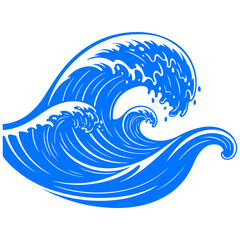 Elegant and harmonious geometric line art creating a modern, abstract wave vector design