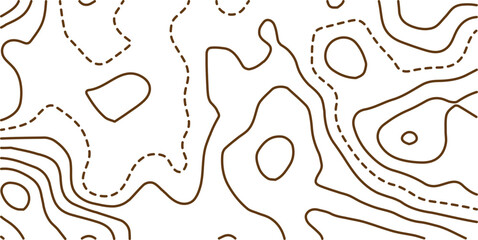 Topographic map lines background. Vector illustration. Abstract pattern with lines