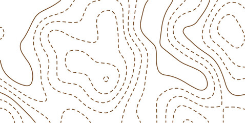 Black and white lines seamless Topographic map patterns, topography line map. Vintage outdoors style. The stylized height of the topographic map contour in lines and contours isolated on transparent.