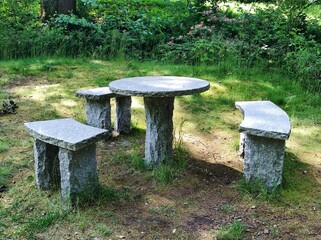 bench in the park