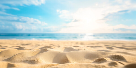 Natural background with a sense of the boundary between sea and sand.