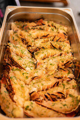Grilled Lobster Tails on BBQ – Healthy Seafood Grill Concept
