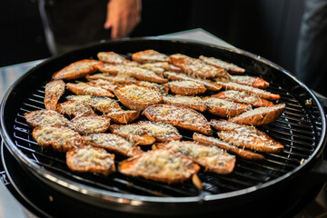 Grilled Sweet Potatoes with Cheese on the Grill – Healthy BBQ Vegetable Dish
