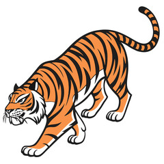 vector tiger