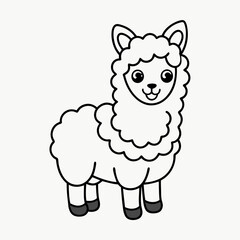 sheep, animal, cartoon, lamb, vector, illustration, farm, funny, wool, art, nature, drawing, fun, mammal, cute, icon, baby, happy, ram, black, design, pet, dog