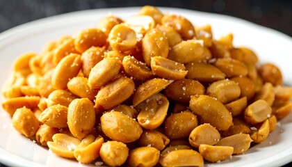 Salted Roasted Peanuts: A Delicious Snack