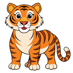 vector tiger