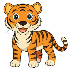 vector tiger