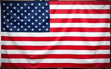 US American flag. High quality