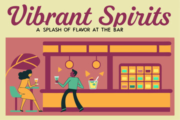 Vibrant Spirits: A Splash of Flavor at the Bar