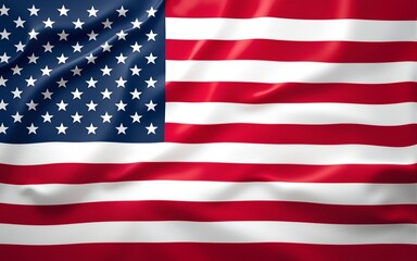 Fototapeta premium USA or American flag background with copy space. High quality