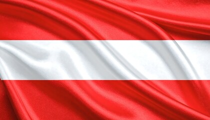 Naklejka premium Austrian Flag: A Close-Up View of the National Symbol