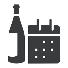 Obraz premium Wine Ageing Icon