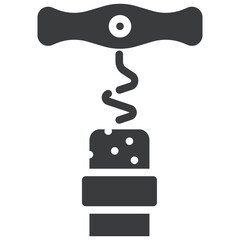 Opening Corkscrew Icon