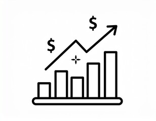 Finance business background. Stock crash market exchange loss trading graph analysis investment indicator business graph charts of financial digital background.