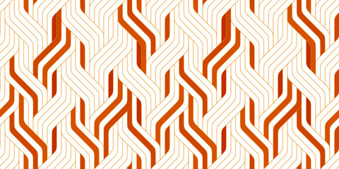 Obraz premium Seamless line drawing Mix colorful design wall tiles for decor. 