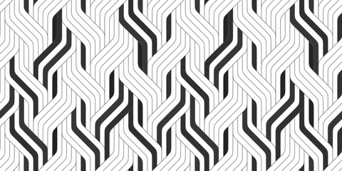 Seamless line drawing Mix colorful design wall tiles for decor.	
