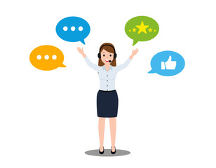 Customer service excellence and feedback.