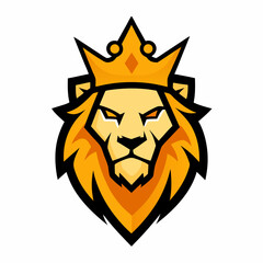 Obraz premium lion head with wings