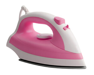 Clothes iron minimalist 3D rendering in a soft and smooth renderer