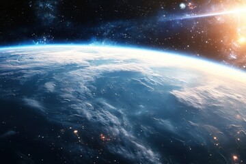 Journey through space exploring the wonders of our solar system beyond Jupiter, A space travel in our solar system from Jupiter to Earth