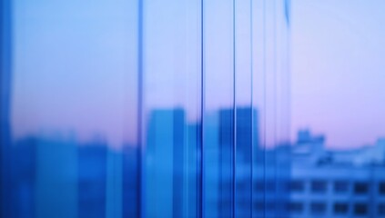 Urban Commercial Office Tower with Blurred Detail. Ideal for Corporate Themes and Presentations