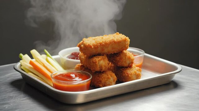 closeup food from school canteen buffet for kids. Healthy eating, balanced meal. food service.