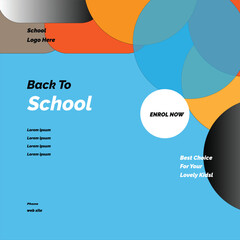  school banner design free download.