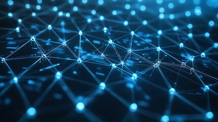 Fototapeta premium Abstract network of connections (2)