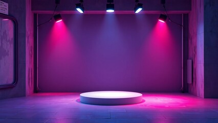 empty Stage For Showcase Product