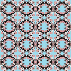 seamless geometric pattern illustration background texture