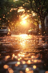 Ground hail coverage and damage after hailstorms