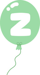 Pastel Balloon Alphabet – Cute and Playful Letters for Kids and Party Design