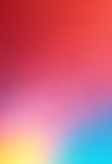 Obraz premium Soft and Colorful Gradient Illustration for Wall Concept Featuring Red and Pastel Shades Background