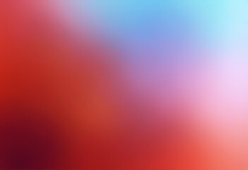 Obraz premium Soft and Colorful Gradient Illustration for Wall Concept Featuring Red and Pastel Shades Background