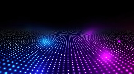  An Abstract Background with Blue and Purple Dots, Digital Technology Gradient Wallpaper Design, Creating a Mesmerizing Visual Effect with Minimalist Style and Detailed Patterns Perfect for HighEnd Gr