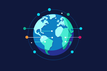 Global Network Connecting the World Through Digital Innovation