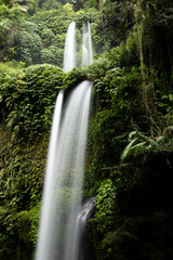 Sendang Gile Waterfall in Lombok, Indonesia