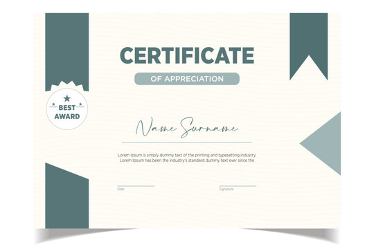 certificate of completion template