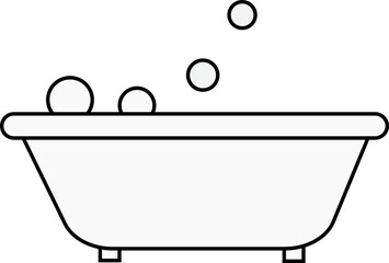 Bathtub Illustration