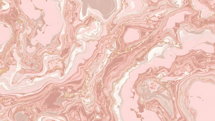 Fototapeta premium Pink Liquid Marble Background