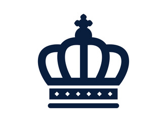 Set of King crowns templates