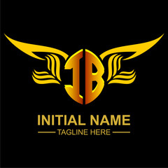 IB Golden Wing Emblem Logo