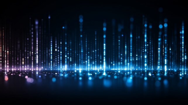 Exploring digital pixel patterns in communication technology themes for IT services