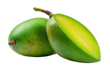 Green Mangoes, Fresh, Close-up