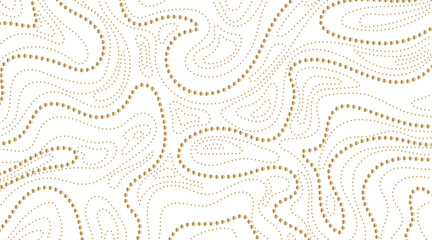 Golden Halftone Texture Background Design