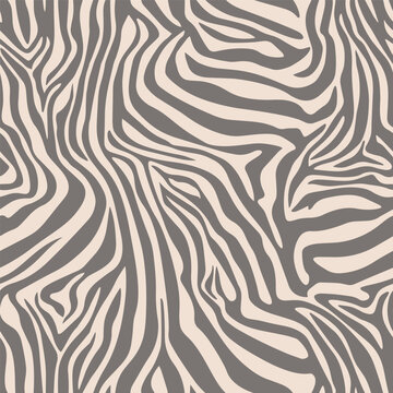 seamless zebra skin pattern