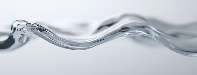 Water Surface Detail: Gentle ripples and refractions create a calming, clean aesthetic. Purity and fluidity emphasized in a minimal composition.