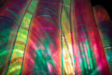 colourful ball sphere night dark vivid